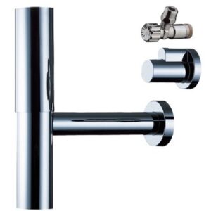 Sifon cu robineti si capace Hansgrohe finisaj crom