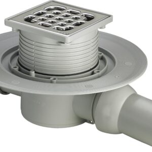 Sifon de pardoseala Viega Advantix 100 grilaj inox