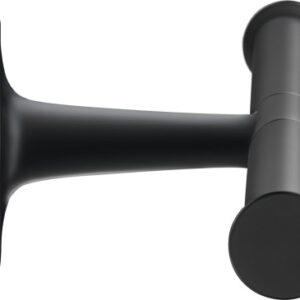 Suport dublu hartie igienica Duravit Starck T negru mat