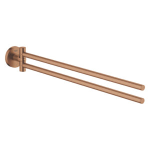 Suport dublu prosop Grohe Essentials 44cm  brushed warm sunset