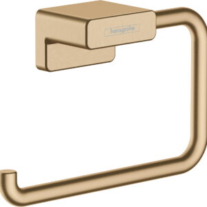 Suport hartie igienica Hansgrohe AddStoris bronz periat