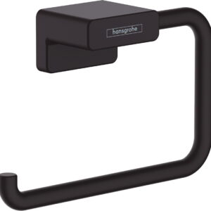 Suport hartie igienica Hansgrohe AddStoris negru mat