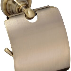 Suport hartie igienica cu aparatoare Bemeta Retro Bronz EXPUS
