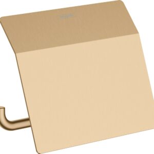 Suport hartie igienica cu aparatoare Hansgrohe AddStoris bronz periat