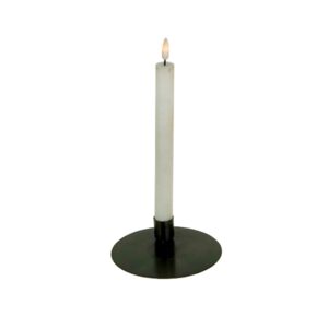 Suport lumanare Deko Senso Iva  13x3cm  fier  negru