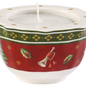 Suport lumanare Villeroy & Boch Toy's Delight rosu 6cm