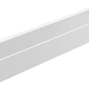 Suport prosop Hansgrohe WallStoris 581mm alb mat
