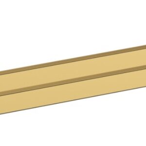 Suport prosop dublu Hansgrohe AddStoris 65 gold optic lustruit