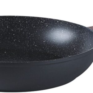 Tigaie Sambonet Rock & Rose 24cm inductie negru