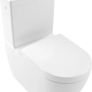Vas WC Villeroy & Boch Subway 2.0 CeramicPlus DirectFlush back-to-wall 71x37cm Alb Aplin