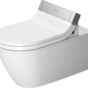 Vas WC suspendat Duravit Darling New WonderGliss pentru capac cu functie de bideu SensoWash