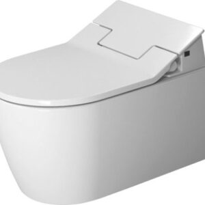 Vas WC suspendat Duravit ME by Starck Rimless 57cm pentru capac cu functie de bideu SensoWash