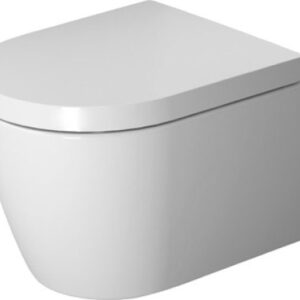 Vas WC suspendat Duravit Me by Starck Rimless Compact 48x37cm WonderGliss