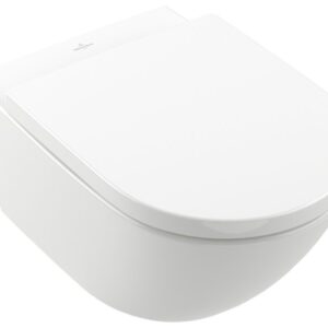 Vas WC suspendat Villeroy & Boch Subway 3.0 CeramicPlus 56x37cm TwistFlush alb Alpin