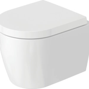Vas wc Duravit ME by Starck Rimless 37x48cm alb mat