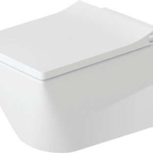 Vas wc suspendat Duravit Viu Rimless 37x57cm alb