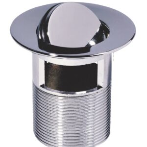 Ventil alama cromat Wirquin PRO 75mm cu dop rotativ anti-vandal cu preaplin