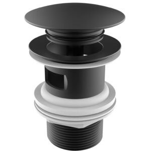 Ventil click-clack Roca pentru lavoare cu preaplin Black Matt