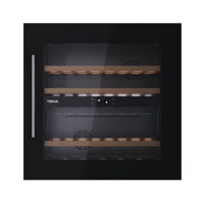 Vitrina de vinuri incorporabila Teka RVI 20041 100 litri net 41 sticle negru