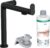 Baterie bucatarie Hansgrohe Aqittura M91 240 cu 3 cai si sistem filtrare  negru mat