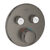 Baterie cada – dus termostatata Grohe Grohtherm SmartControl Round  montaj incastrat  necesita corp ingropat  brushed hard graphite