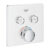 Baterie cada – dus termostatata Grohe Grohtherm SmartControl cu 2 functii  montaj incastrat  necesita corp ingropat  moon white