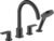 Baterie cu montaj pe cada Hansgrohe Vernis Shape cu 4 elemente  negru mat