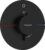 Baterie dus termostatata Hansgrohe ShowerSelect Comfort S On/Off cu montaj incastrat  necesita corp ingropat  negru mat