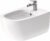 Bideu suspendat Duravit Aurena 57×36.5cm HygieneGlaze Plus alb