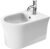 Bideu suspendat Duravit White Tulip 37x54cm  ventil ceramic  alb