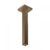 Brat de dus Hansgrohe E de tavan 30cm bronz periat
