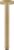 Brat de dus Hansgrohe S cu prindere in tavan 30cm bronz periat
