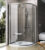 Cabina de dus semirotunda Ravak Pivot PSKK3 90x90cm  crom mat