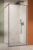 Cabina de dus tip Walk-in Radaway MODO F II Black 100 cm profil negru mat