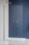 Cabina de dus tip Walk-in Radaway MODO SL II Brushed Gold 100 cm orientare stanga profil auriu periat