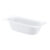 Cada baie rectangulara Grohe Essence 180x80cm  incastrabila  metal  EasyClean  alb