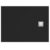 Cadita de dus joasa dreptunghiulara Ideal Standard Ultra Flat S 140×80 cm Ideal Solid negru intens