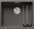 Chiuveta bucatarie Blanco Etagon 500-U 530x460mm 2 sine glisante montare sub blat Silgranit gri vulcan