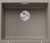 Chiuveta bucatarie Blanco Subline 500-U  530x460mm  montare sub blat  Silgranit maro trufe