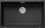 Chiuveta bucatarie Blanco Subline 700-U 730x460mm montare sub blat Silgranit antracit