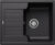 Chiuveta bucatarie Blanco Zia 40 S  615x500mm  Silgranit negru