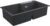 Chiuveta bucatarie Grohe K500 90 -C cu doua cuve  860x500mm  compozit  granite black