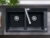Chiuveta bucatarie Hansgrohe S510-F770 SilicaTec 370/370 cu 2 cuve 51x88x19cm graphite black