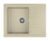 Chiuveta bucatarie Teka Stone 45S TG 1B 1D  650x510mm  tegranit TopasBeige