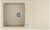Chiuveta bucatarie Teka Stone 50B TG 1B 1D SB 860x510mm tegranit SandBeige