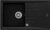 Chiuveta bucatarie Teka Stone 50B TG 1B 1D SM  860x510mm  tegranit Schwarzmetallic