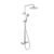 Coloana de dus Duravit System Shower 1000 cu baterie termostatata  crom