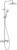 Coloana de dus Duravit Wave cu baterie h 112cm crom