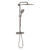 Coloana de dus Grohe Rainshower SmartActive 310 Cube cu baterie termostatata  9 5l/min  hard graphite