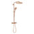 Coloana de dus Grohe Rainshower SmartActive 310 cu baterie termostatata  warm sunset